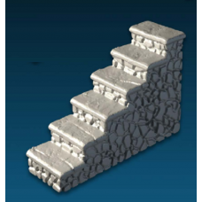 3D Printed - Stairs Stone